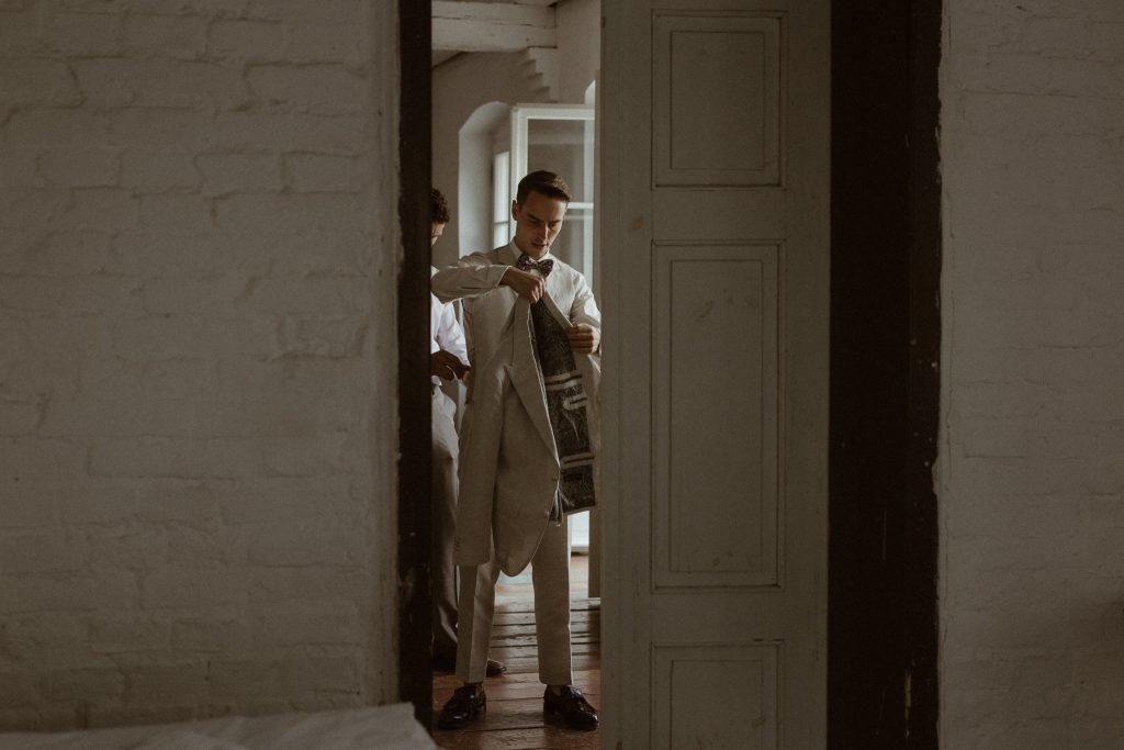 przygotowania pana mlodego