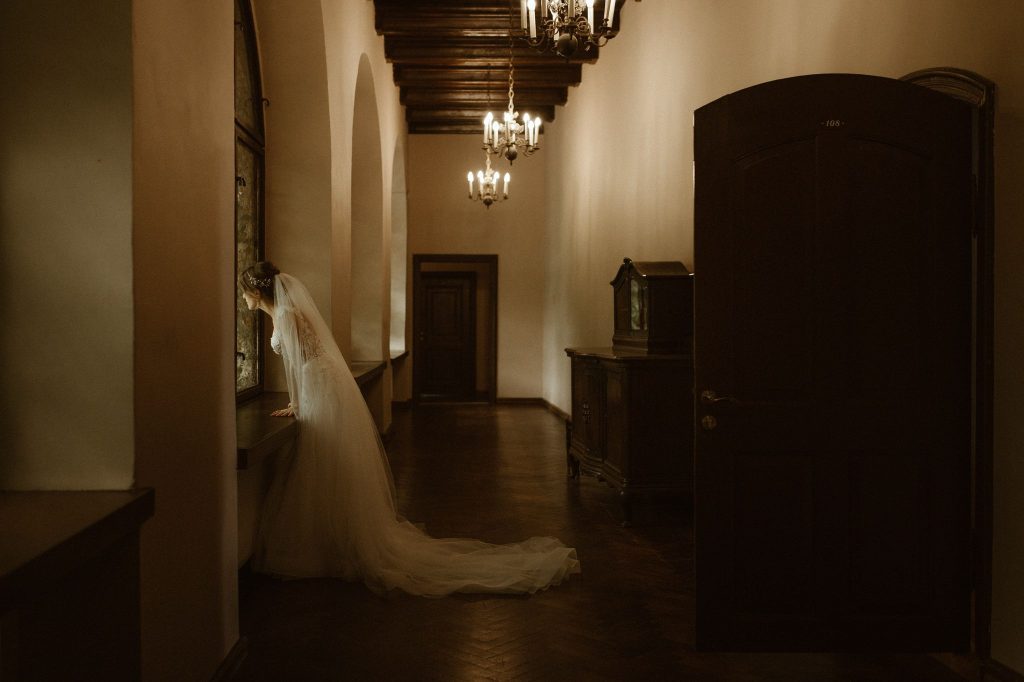 wnetrza zamku w lagowie